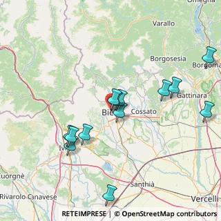 Mappa Via C. Cavour, 13900 Biella BI, Italia (15.53769)