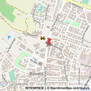 Mappa Via Porcellaga, 26, 25038 Rovato, Brescia (Lombardia)