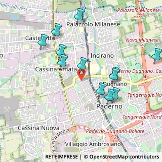 Mappa Via Ugo La Malfa, 20037 Paderno Dugnano MI, Italia (0.99833)