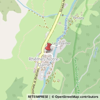 Mappa Località Bruil, 13, 11010 Rhêmes-Notre-Dame, Aosta (Valle d'Aosta)