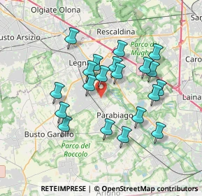 Mappa 20039 Canegrate MI, Italia (3.194)