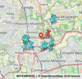 Mappa Via Daniela Samuele, 20037 Paderno Dugnano MI, Italia (1.42818)
