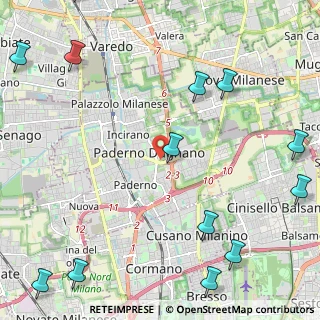 Mappa Via Daniela Samuele, 20037 Paderno Dugnano MI, Italia (3.33692)