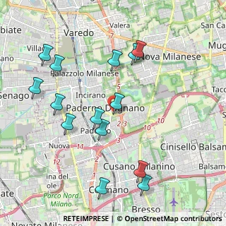 Mappa Via Daniela Samuele, 20037 Paderno Dugnano MI, Italia (2.17714)