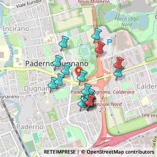 Mappa Via Daniela Samuele, 20037 Paderno Dugnano MI, Italia (0.3925)