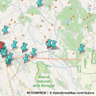 Mappa Via Guglielmo Marconi, 13854 Cossato BI, Italia (6.437)