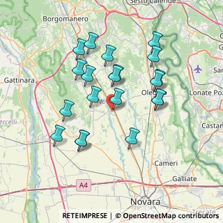 Mappa Via Molino Sotto, 28015 Momo NO, Italia (6.88)