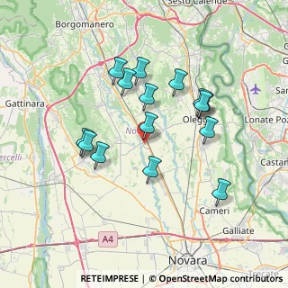 Mappa Via Molino Sotto, 28015 Momo NO, Italia (6.542)
