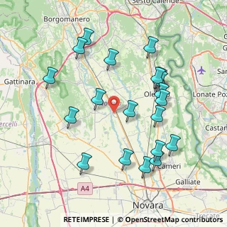 Mappa Via Molino Sotto, 28015 Momo NO, Italia (8.1135)