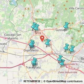 Mappa Via Cavour, 25050 Rodengo-saiano BS, Italia (4.3025)