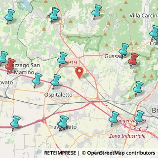 Mappa Via Cavour, 25050 Rodengo-saiano BS, Italia (6.8205)