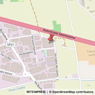 Mappa Via Caduti del Lavoro, 3, 25046 Cazzago San Martino, Brescia (Lombardia)