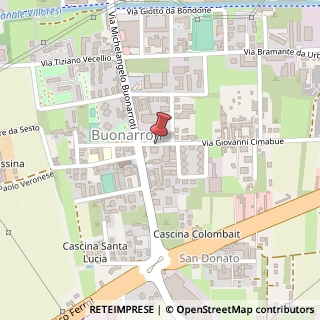 Mappa Via Giovanni Cimabue,  5, 20148 Monza, Monza e Brianza (Lombardia)