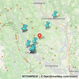 Mappa Via Lovati, 36070 Nogarole Vicentino VI, Italia (3.46455)