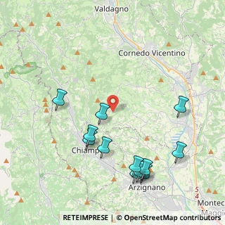Mappa Via Lovati, 36070 Nogarole Vicentino VI, Italia (4.63083)