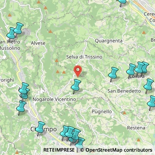 Mappa Via Lovati, 36070 Nogarole Vicentino VI, Italia (3.5795)