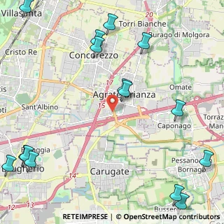 Mappa Via Grazia Deledda, 20864 Bussero MI, Italia (3.218)
