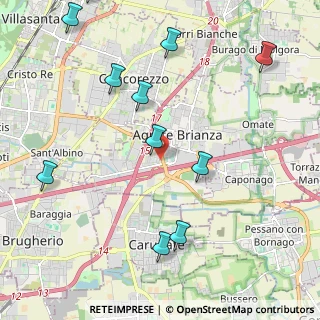 Mappa Via Deledda, 20864 Agrate Brianza MB, Italia (2.6)
