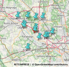 Mappa Via Duca di Pistoia, 20014 Nerviano MI, Italia (5.67308)