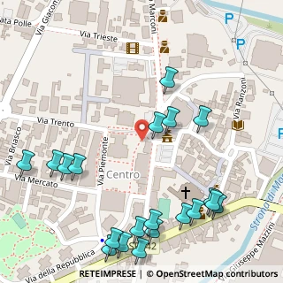 Mappa Piazza Generale Perotti, 13836 Cossato BI, Italia (0.1745)