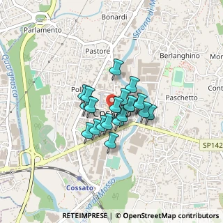 Mappa Piazza E.Tempia, 13836 Cossato BI, Italia (0.249)