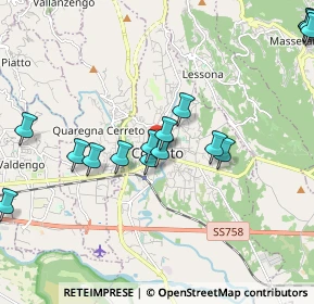Mappa Piazza Generale Perotti, 13836 Cossato BI, Italia (2.24875)