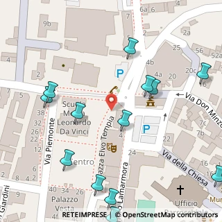 Mappa Piazza Generale Perotti, 13836 Cossato BI, Italia (0.118)