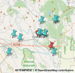 Mappa Piazza Generale Perotti, 13836 Cossato BI, Italia (3.3275)