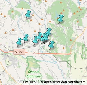 Mappa Piazza Generale Perotti, 13836 Cossato BI, Italia (2.16455)
