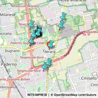Mappa Via Tosti Pietro, 20037 Paderno Dugnano MI, Italia (0.804)