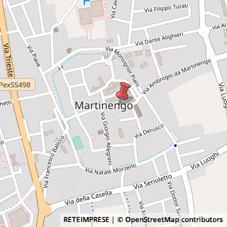 Mappa Via gabriele tadino 39, 24057 Martinengo, Bergamo (Lombardia)