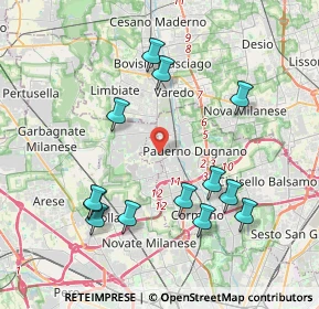 Mappa Via Panceri, 20037 Paderno Dugnano MI, Italia (4.1)