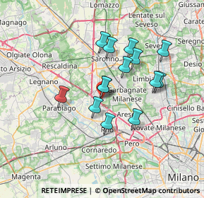 Mappa Vicolo Vincenzo Monti, 20045 Lainate MI, Italia (5.66571)