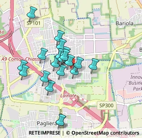 Mappa Vicolo Vincenzo Monti, 20045 Lainate MI, Italia (0.758)