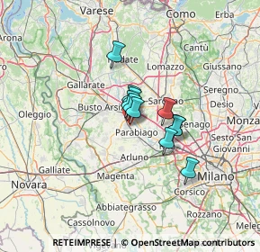 Mappa Via Cesare Battisti, 20039 Canegrate MI, Italia (7.48455)