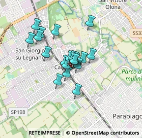 Mappa Via Cesare Battisti, 20039 Canegrate MI, Italia (0.573)