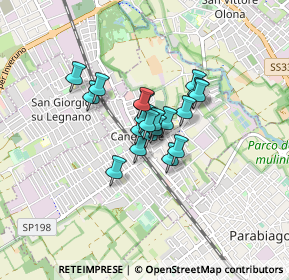 Mappa Via Cesare Battisti, 20039 Canegrate MI, Italia (0.462)