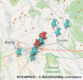 Mappa Via Firenze, 13855 Valdengo BI, Italia (2.76833)