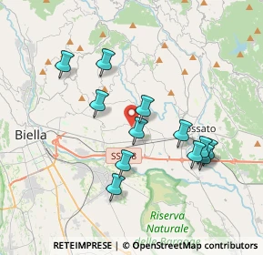 Mappa Via Firenze, 13855 Valdengo BI, Italia (3.45417)
