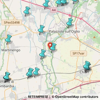 Mappa Via Taglietti, 25037 Pontoglio BS, Italia (6.579)