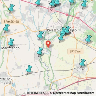 Mappa Via Taglietti, 25037 Pontoglio BS, Italia (5.984)