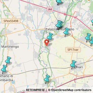 Mappa Via Taglietti, 25037 Pontoglio BS, Italia (6.22929)