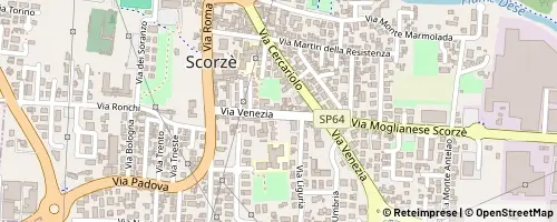 Mappa Scorzè