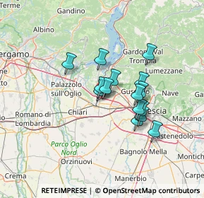 Mappa Via Montelungo, 25046 Cazzago San Martino BS, Italia (10.00267)