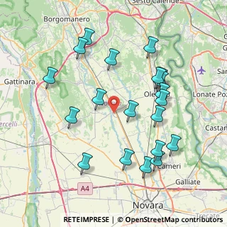 Mappa Via Silva Andrea, 28015 Momo NO, Italia (8.134)