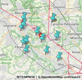 Mappa Via Zara, 20014 Nerviano MI, Italia (3.39462)