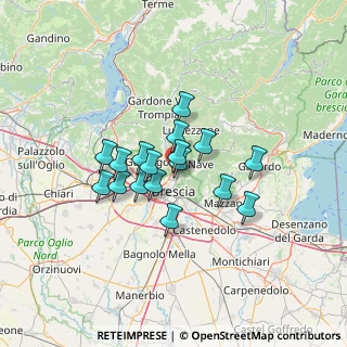 Mappa Via Giovan Battista Melzi, 25128 Brescia BS, Italia (9.52706)