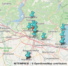 Mappa Via Giovan Battista Melzi, 25128 Brescia BS, Italia (15.8)