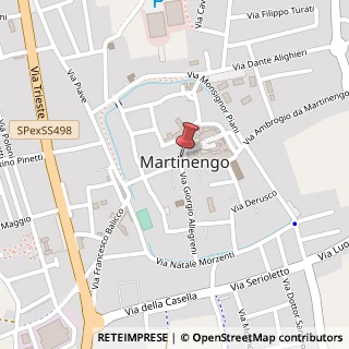 Mappa Piazza Maggiore, 18, 24057 Martinengo, Bergamo (Lombardia)