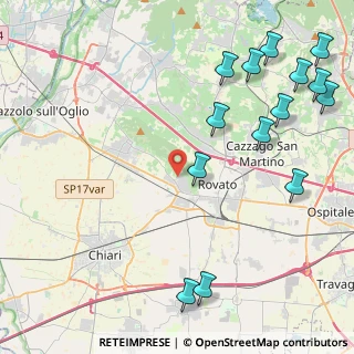 Mappa Via Milani Don, 25030 Coccaglio BS, Italia (5.65929)
